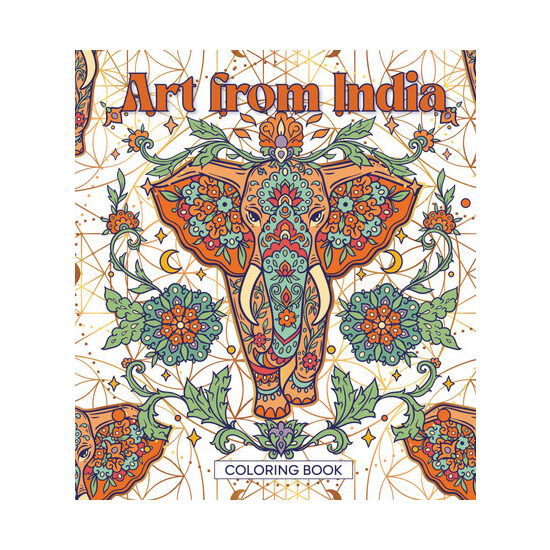 Art from India Coloring Book