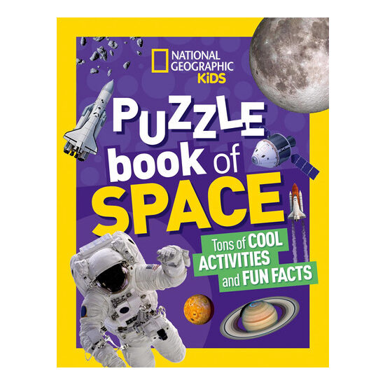 National Geographic Kids Puzzle Book: Space