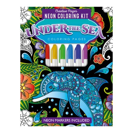 Under The Sea Creative Pages Coloring Book