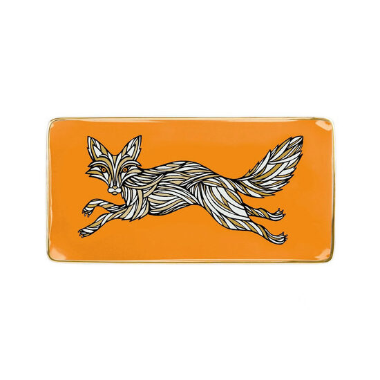 Patch NYC Fox Rectangle Porcelain Tray