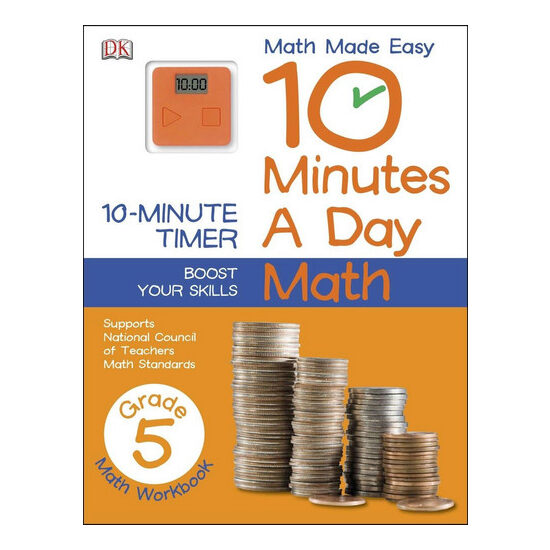 10 Minutes a Day: Math, Fifth Grade