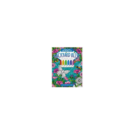 Backyard Bliss Creative Pages Coloring Kit