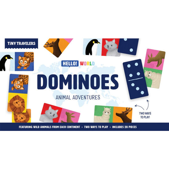 Tiny Travelers Dominoes: Animal Adventures