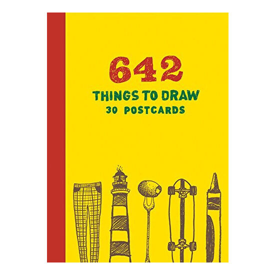 642 Things to Draw: 30 Postcards