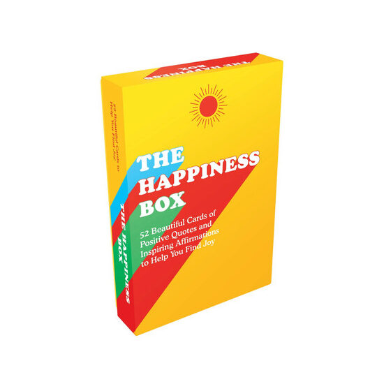 HAPPINESS BOX 52 Beautiful Cards of Beautiful Quotes and Affirmations to Help You Find Joy