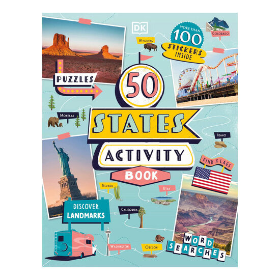 50 States Activity Book