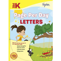 Pre-K Page Per Day: Letters Alphabet Recognition, Uppercase Letters, Lowercase Letters, Writing Letters