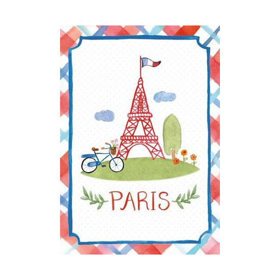 Paris Watercolor Pocket Journal