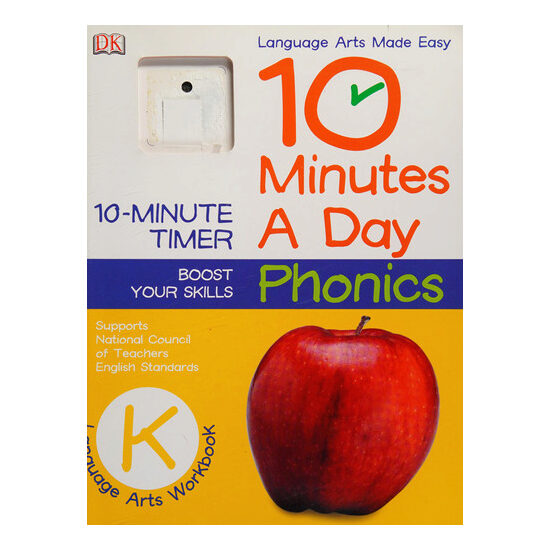 10 Minutes a Day: Phonics, Kindergarten Supports National Council of Teachers English Standards