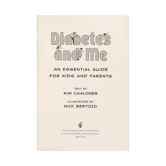 Diabetes and me: an essential guide for kids and parents