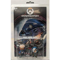 Overwatch Ana and Soldier 76 Comic Book and Backpack Hanger Two-Pack