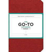 Go-To Notebook with Mohawk Paper, Brick Red Blank : (Blank Notebook, Simple Notebook, Red Notebook)