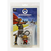 Overwatch Mccree Comic Book and Backpack Hanger
