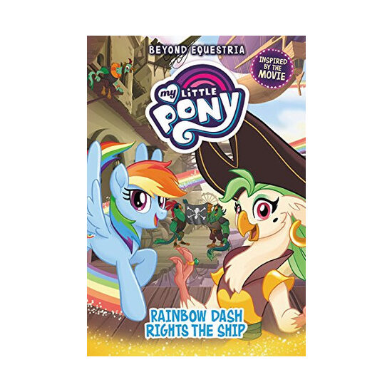 Rainbow Dash rights the ship