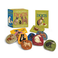 For the Love of Dogs: a Wooden Magnet Set