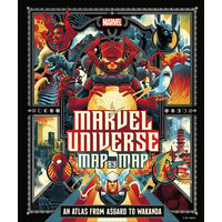 Marvel universe map by map
