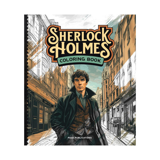 Sherlock Holmes Coloring Book