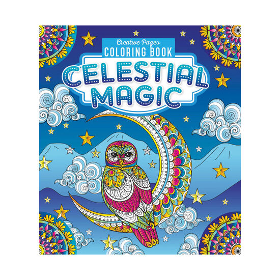 Celestial Magic Creative Pages Coloring Book