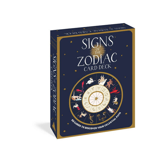 SIGNS OF THE ZODIAC CARD DECK 50 Cards to Live a Celestial Life