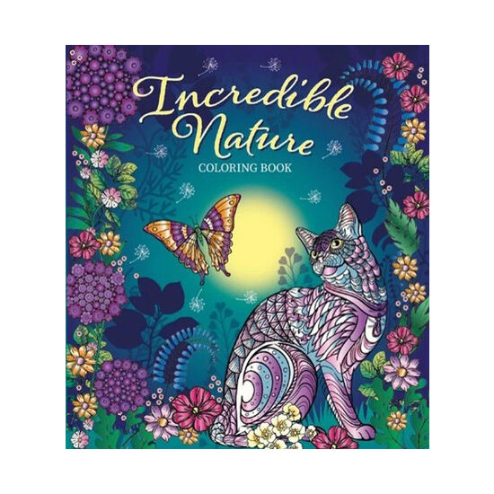 INCREDIBLE NATURE COLORING BOOK