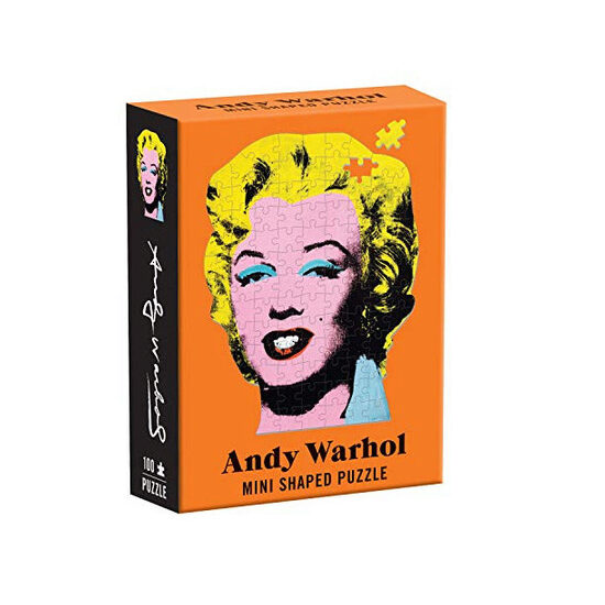 Andy Warhol Mini Shaped Puzzle Marilyn