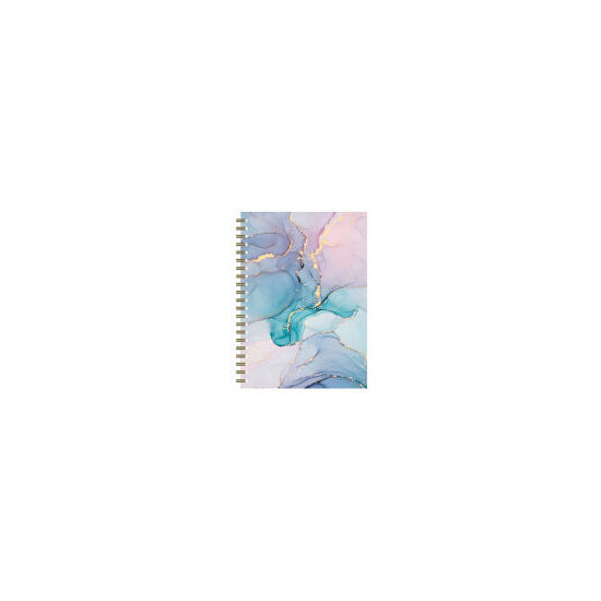 Marble Abstract Spiral Journal
