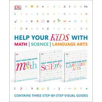 Help Your Kids with Math, Science, and Language Arts Box Set Contains Three Step-By-Step Visual Guides