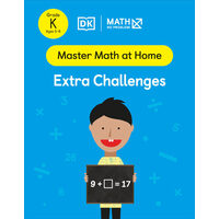 Math - No Problem! Extra Challenges, Kindergarten Ages 5-6