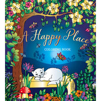 HAPPY PLACE COLORING BOOK