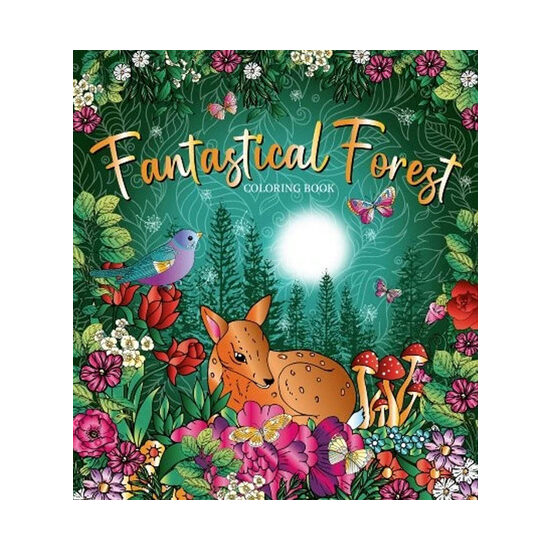 FANTASTICAL FOREST COLORING BOOK