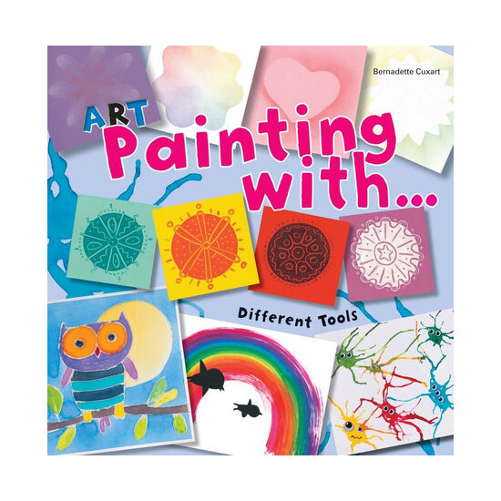 Art painting with -- different tools
