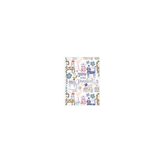 Kitty Garden Spiral Journal