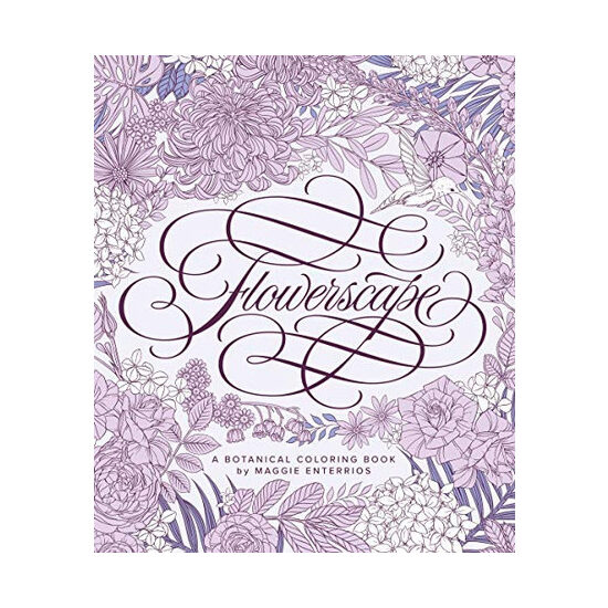 Flowerscape A Botanical Coloring Book