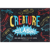Creature Clash! Mix and Match Coloring Book
