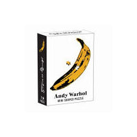 Andy Warhol Mini Shaped Puzzle Banana