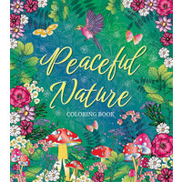 PEACEFUL NATURE COLORING BOOK