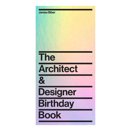The architect & designer birthday book