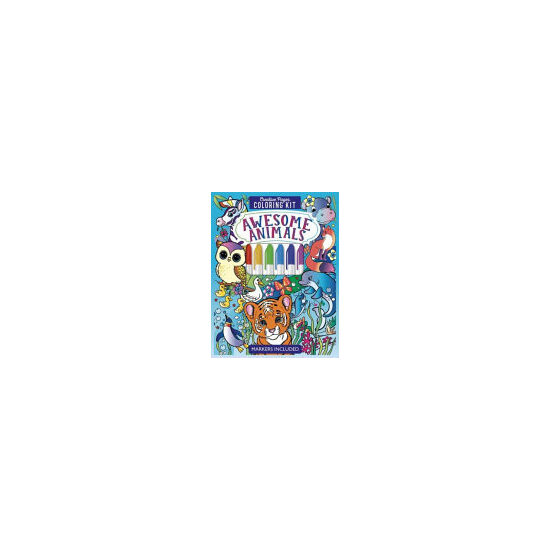Awesome Animals Creative Pages Coloring Kit