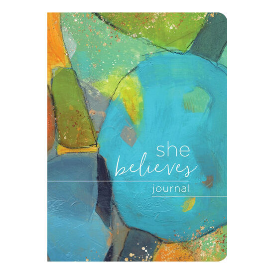 She Believes... Journal: Textured Paperback Journal