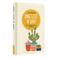 Listography: One List a Day A Three-Year Journal (List Journal, Book of Lists, Guided Journal).