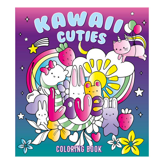Kawai Cuties Coloring Book