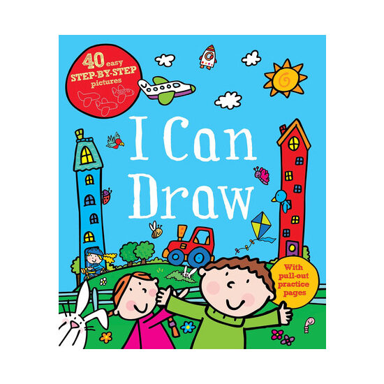 I Can Draw With 40 Easy Step-by-step Pictures