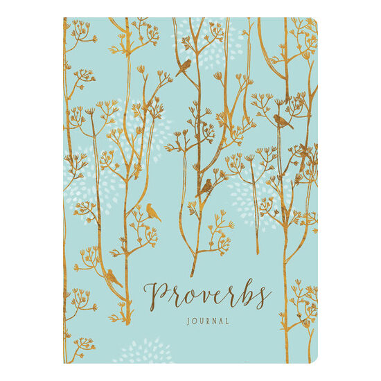 Proverbs Printed Leatherluxe(tm) Journal