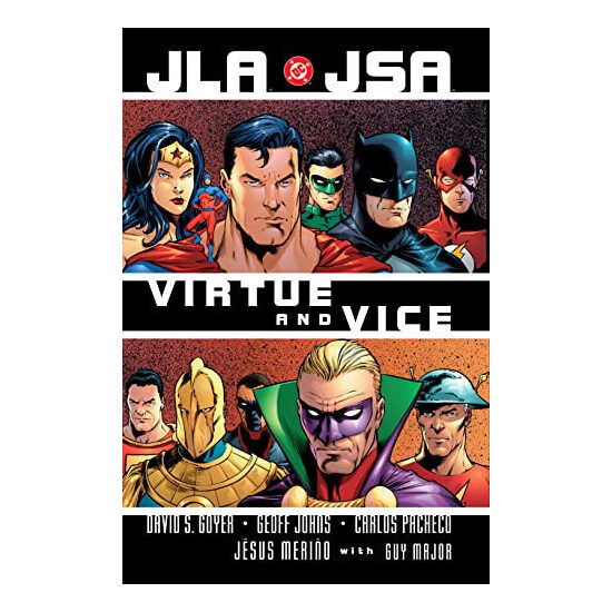 JLA/JSA: virtue and vice