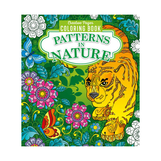 Patterns in Nature Creative Pages Coloring Book