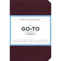 Go-To Notebook with Mohawk Paper, Mulberry Wine Lined: (Blank Lined Journal to Inspire Creativity and Productivity, Writing, or Drawing Notebook with Cloth Cover)