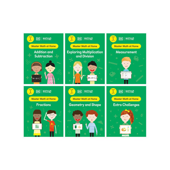 Math - No Problem! Collection of 6 Workbooks, Grade 1 Ages 6-7
