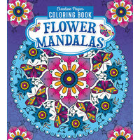 Flower Mandalas Creative Pages Coloring Book