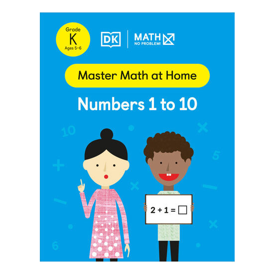 Math - No Problem! Numbers 1 to 10, Kindergarten Ages 5-6