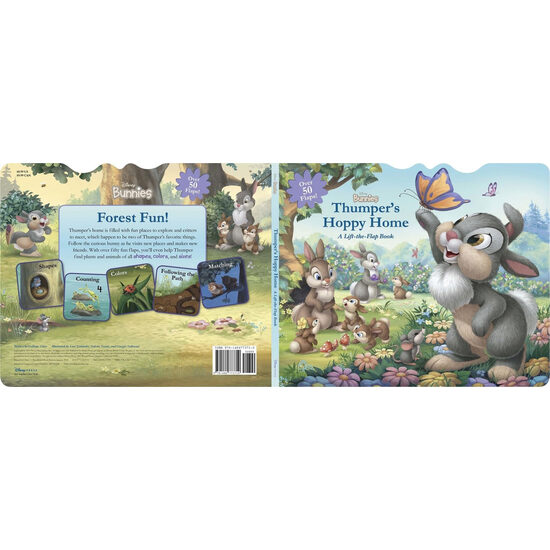 Thumper's hoppy home: a lift-the-flap book